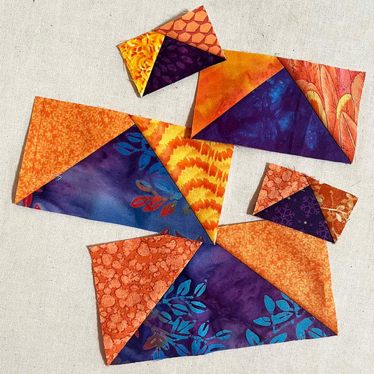 Flying Geese Binder Cover Pattern. Digital download/pdf file.