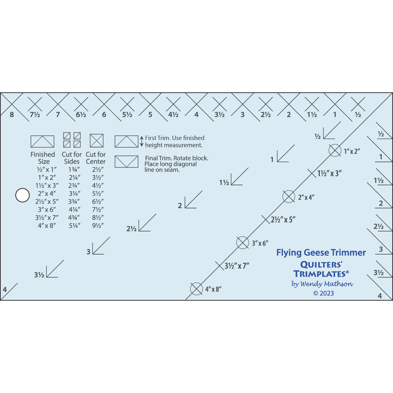 Flying Geese Trimmer