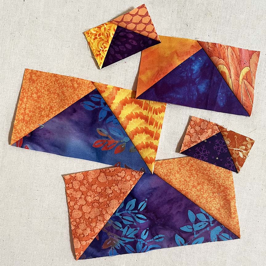 Flying Geese Binder Cover Pattern. Digital download/pdf file.