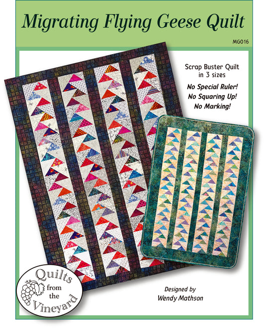 Migrating Geese pattern cover